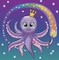 Diamond Dotz Magical Octopus Dotz Box Animal Diamond Painting Kits for Adults - Diamond Art Kits a Relaxing Creative Craft Kit with Dotz Gems 5.9x5.9